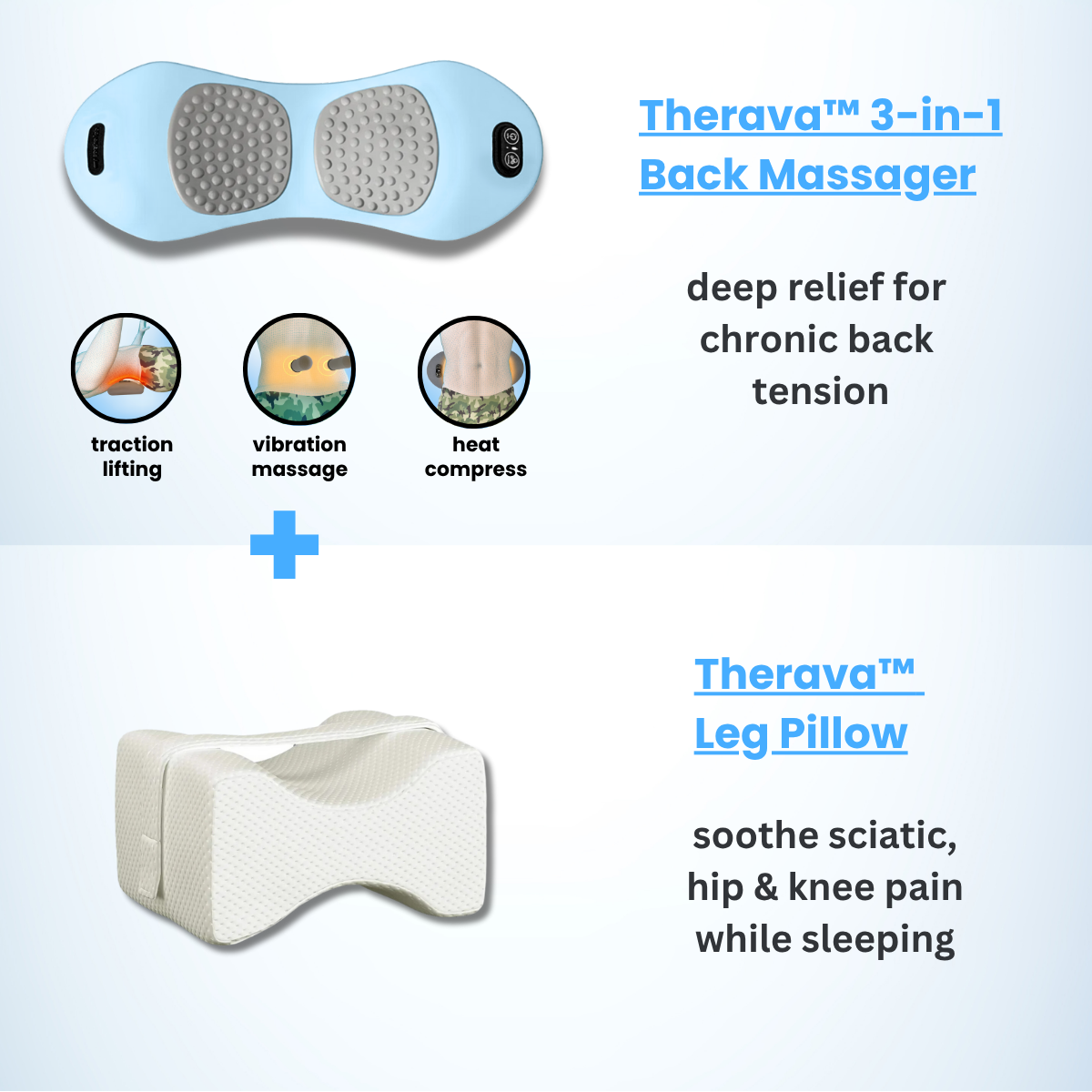 Original Therava™ 3-in-1 Back Massager