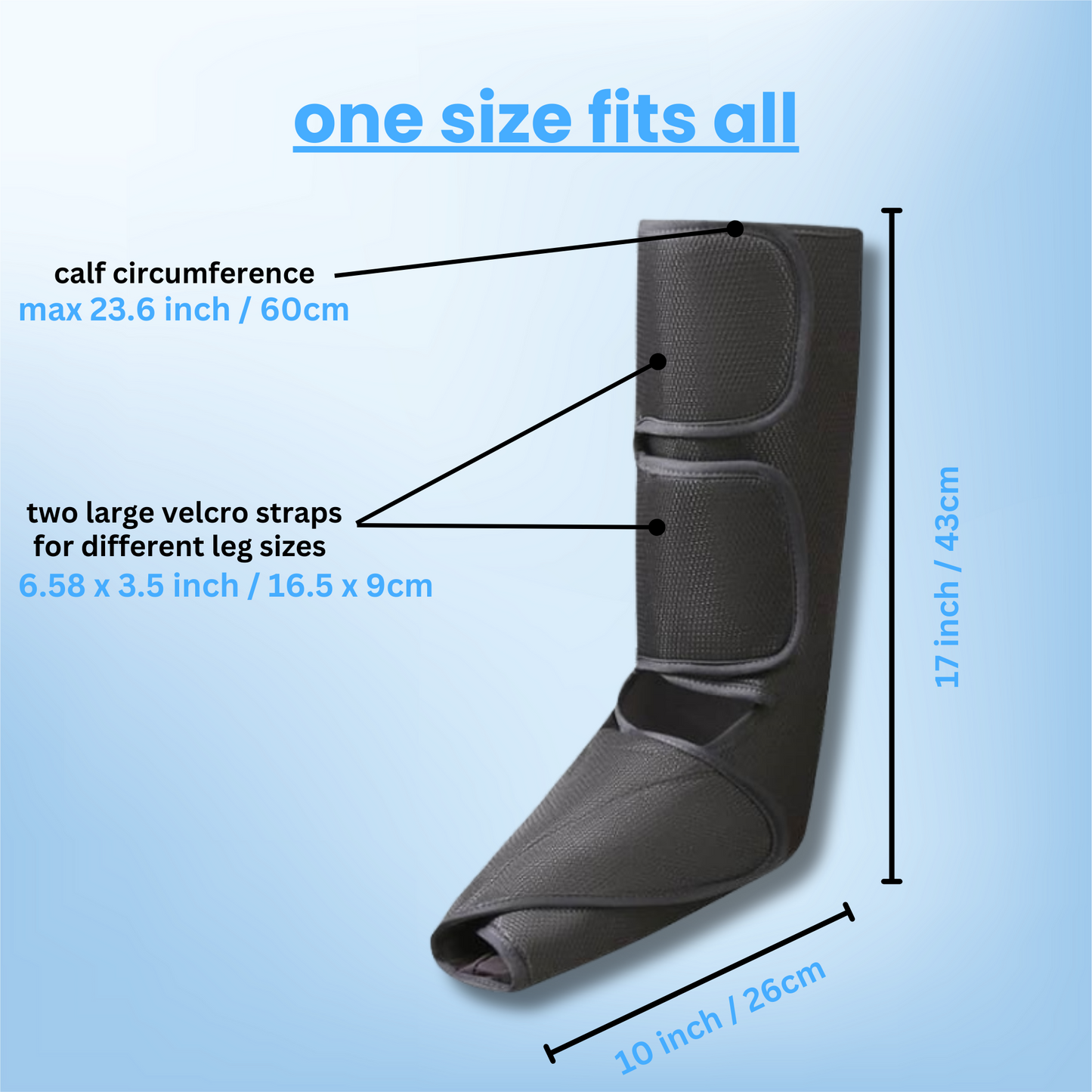 Therava™ Air Compression Leg Massager with Heat