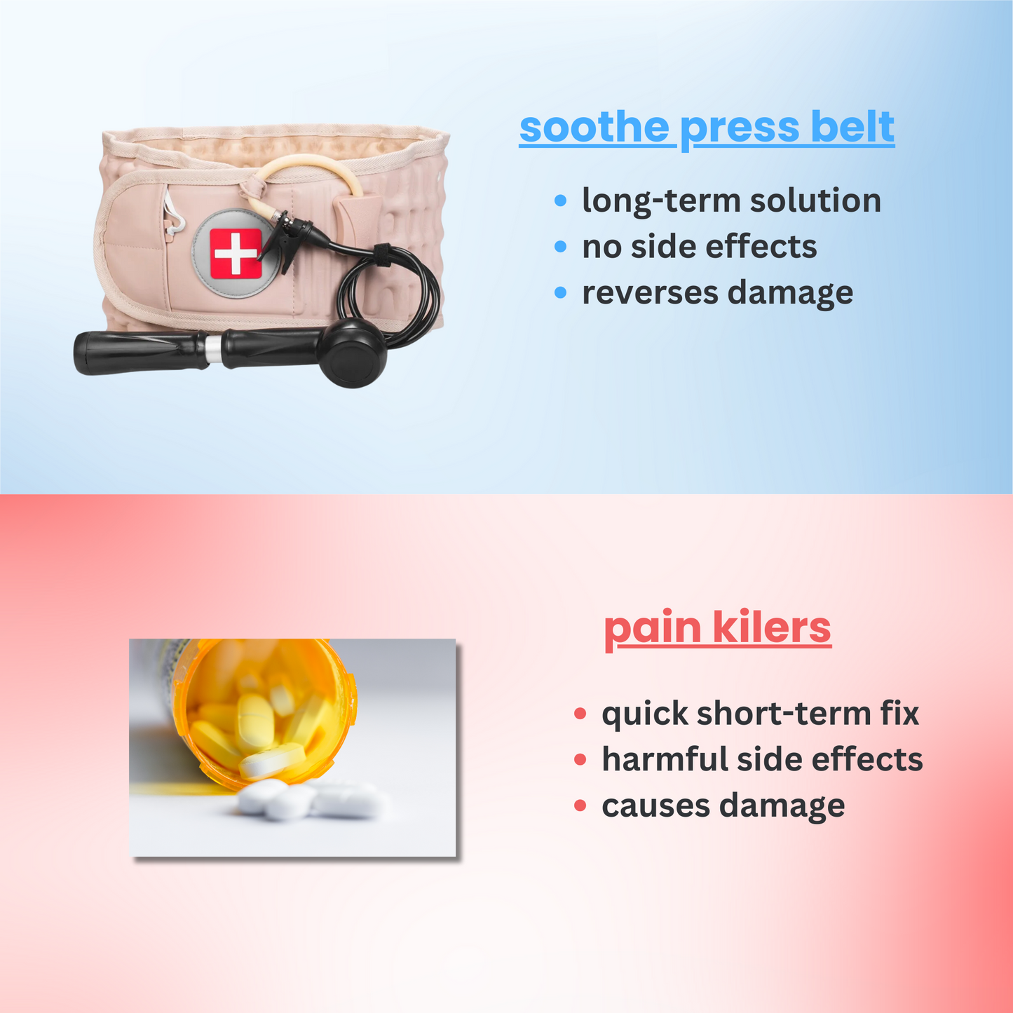 soothe - press belt