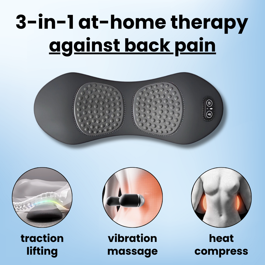 Back Massager Plug In soothe - 3-in-1 back massager – my soothe lab