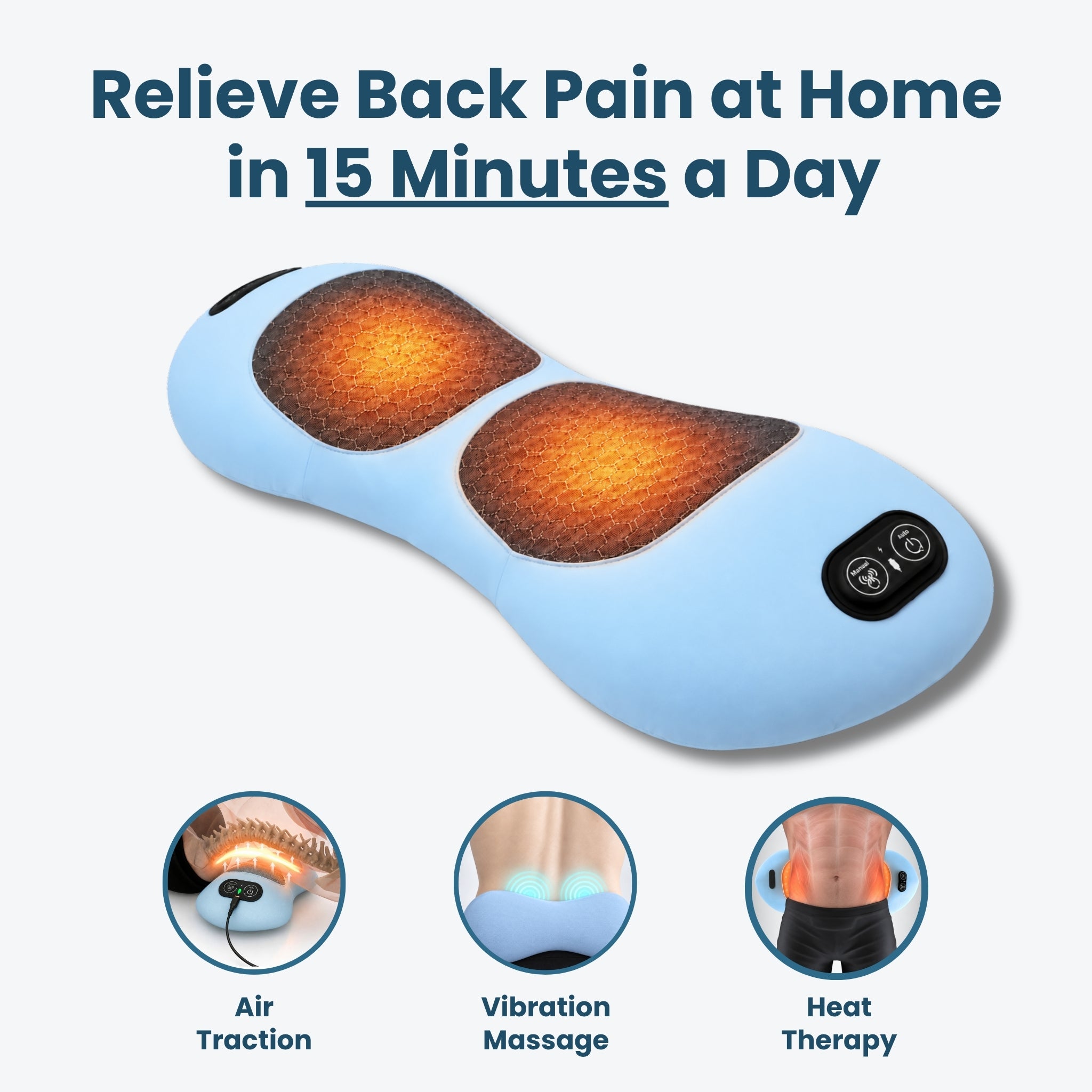 Original Therava™ 3-in-1 Back Massager