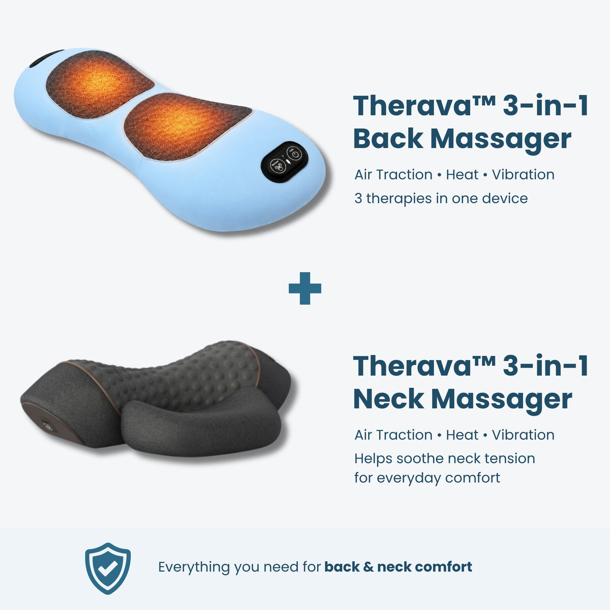 Original Therava™ 3-in-1 Back Massager