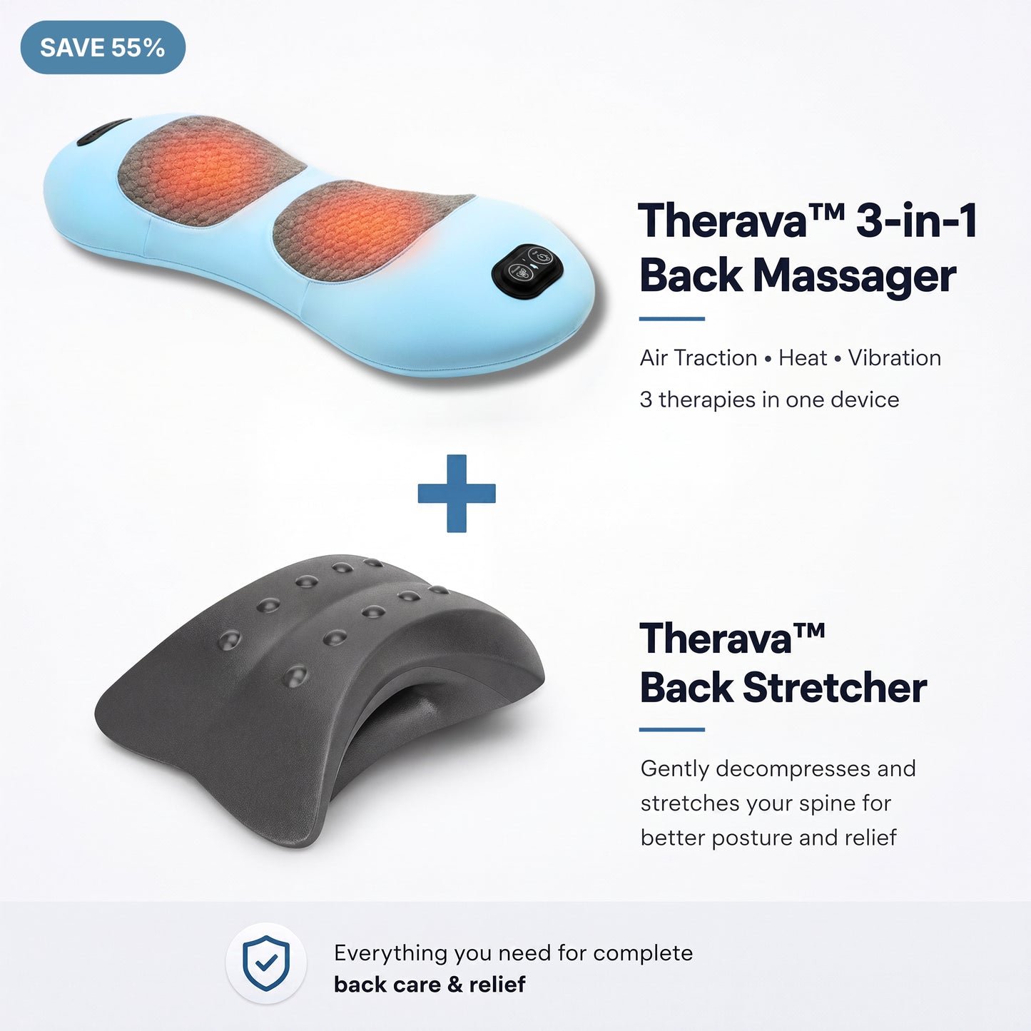 Original Therava™ 3-in-1 Back Massager