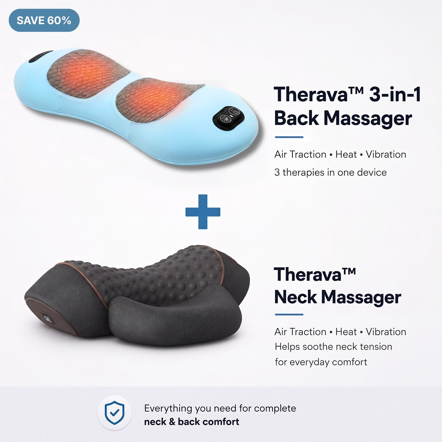 Original Therava™ 3-in-1 Back Massager